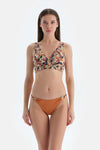 Açık Kahve Normal Bel Bikini Alt