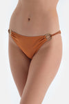 Açık Kahve Normal Bel Bikini Alt
