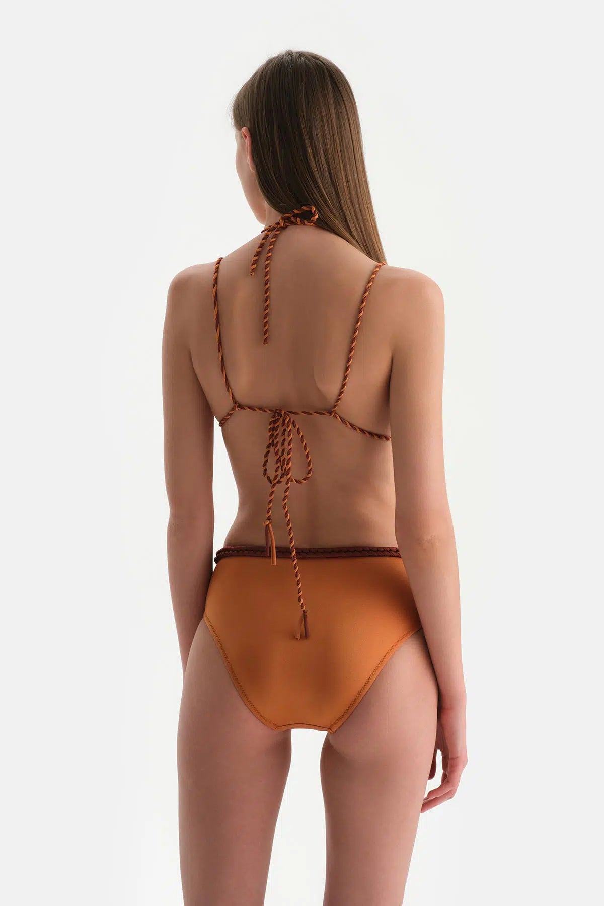 Açık Kahve Normal Bel Bikini Alt