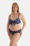 Pudra Yüksek Bel Bikini Alt