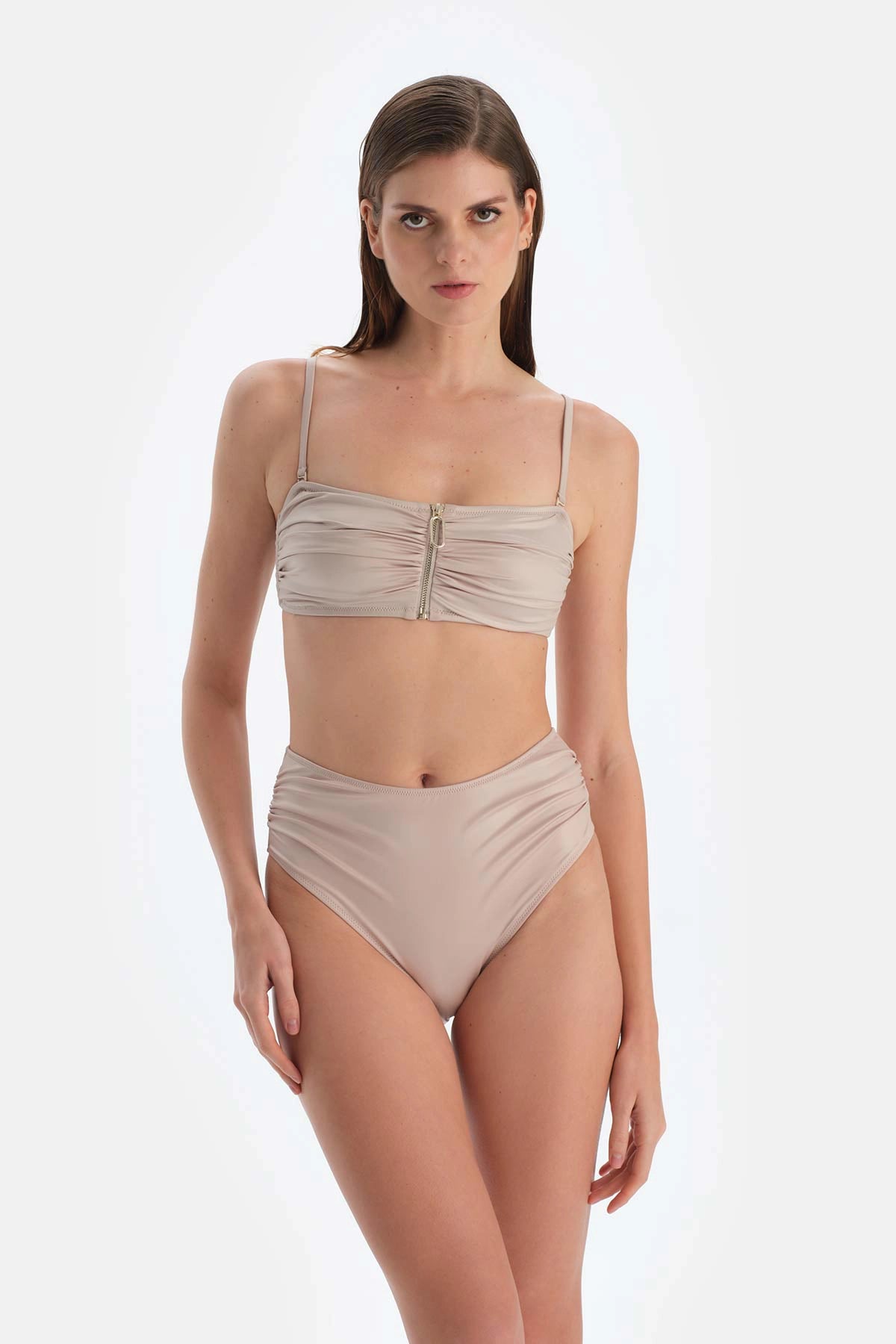 Bej Brazilian Bikini Alt
