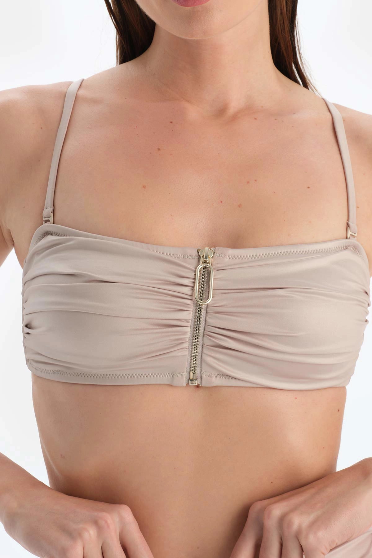 Bej Brazilian Bikini Alt