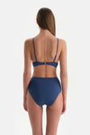 Indigo Yüksek Bel Bikini Altı