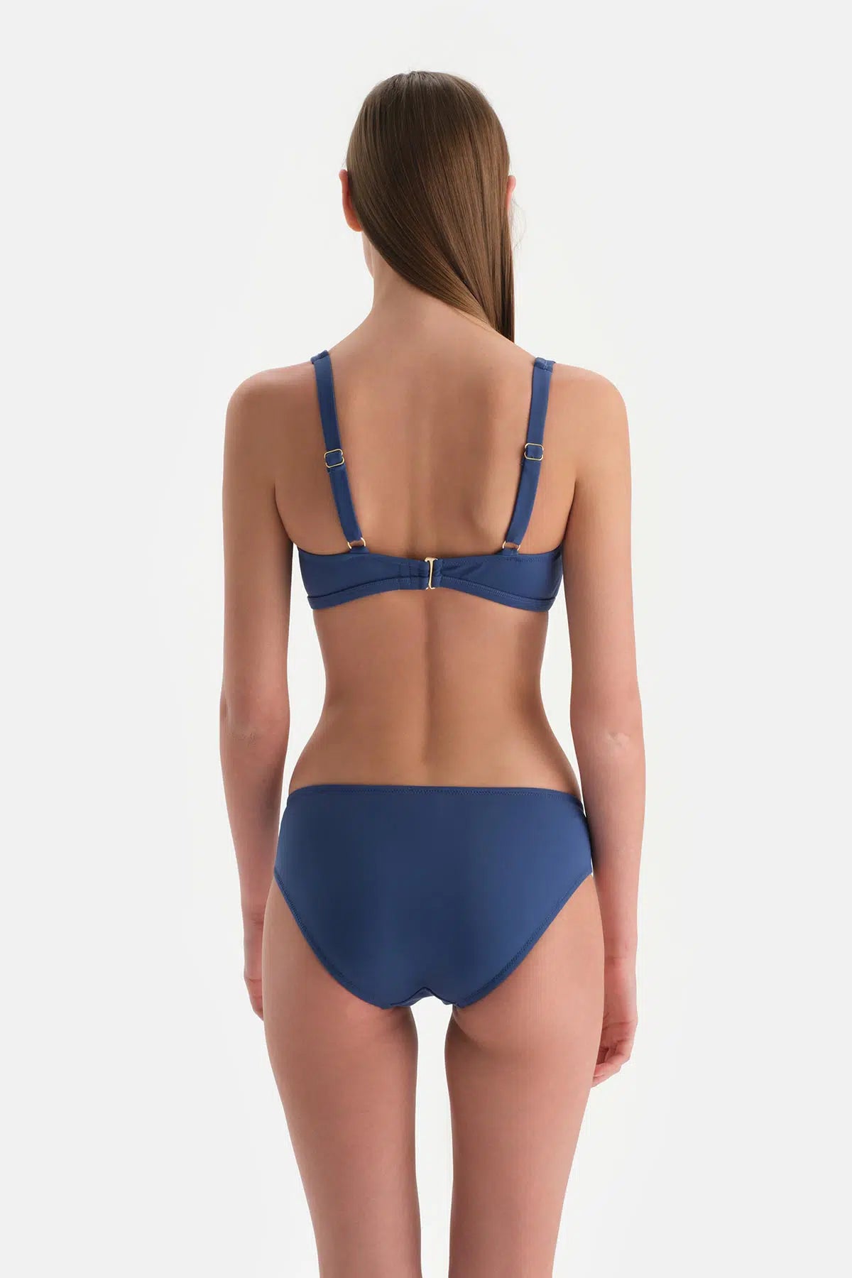 Indigo Yüksek Bel Bikini Alt