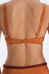 Açık Kahve Balenli Bikini Üst