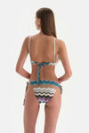Yeşil Straplez Bikini Üst