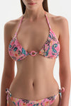 Somon Üçgen Küçük Bikini Üst