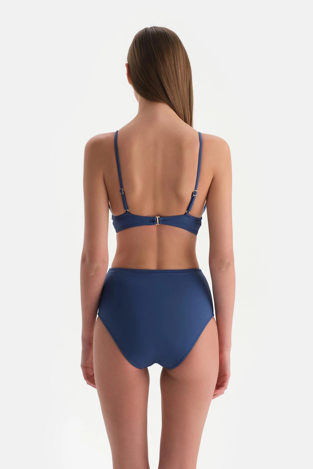 Indigo Üçgen Bikini Üst