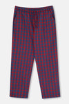 Multicolor Ekose Dokuma Pantolon