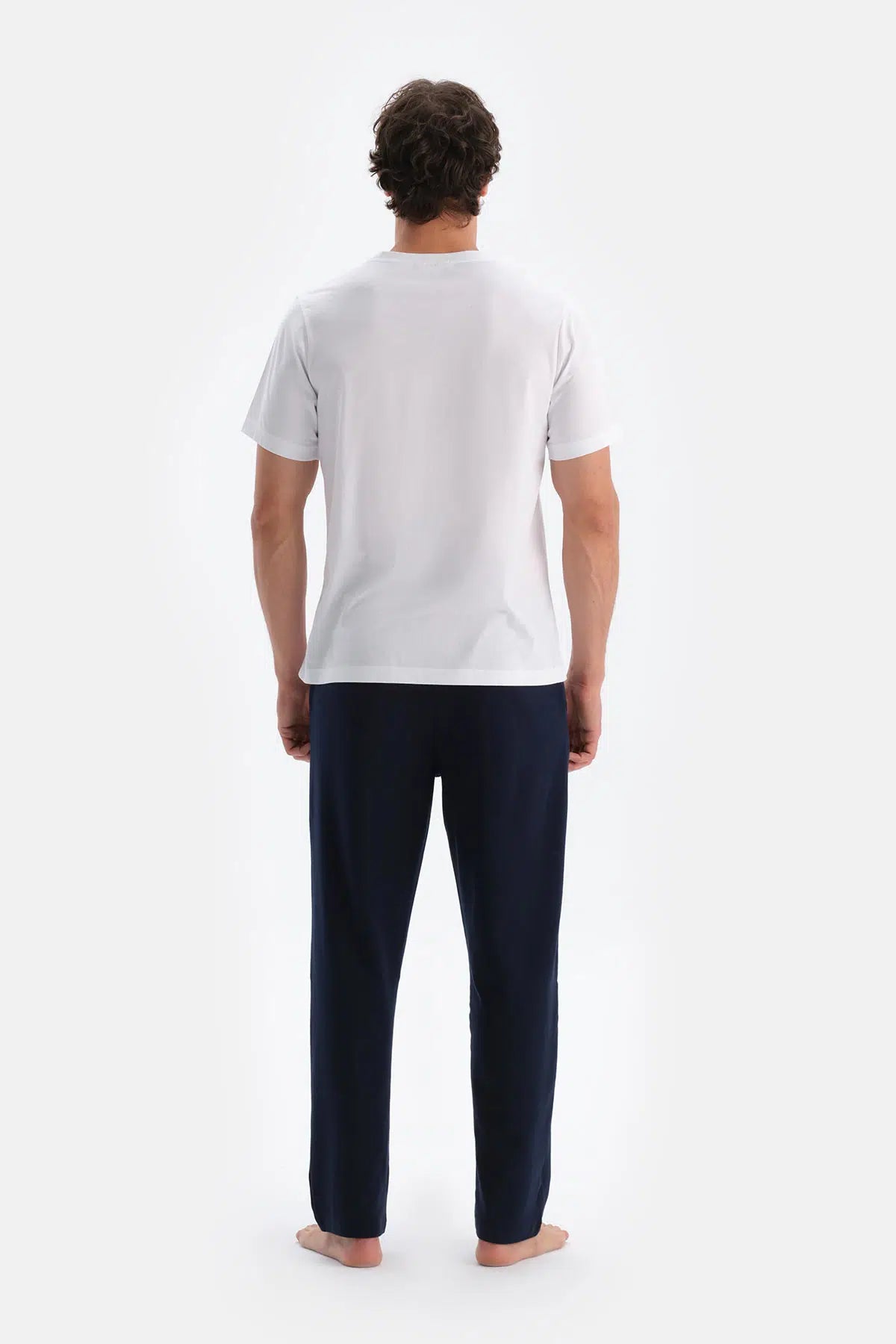 Lacivert Erkek Tek Alt