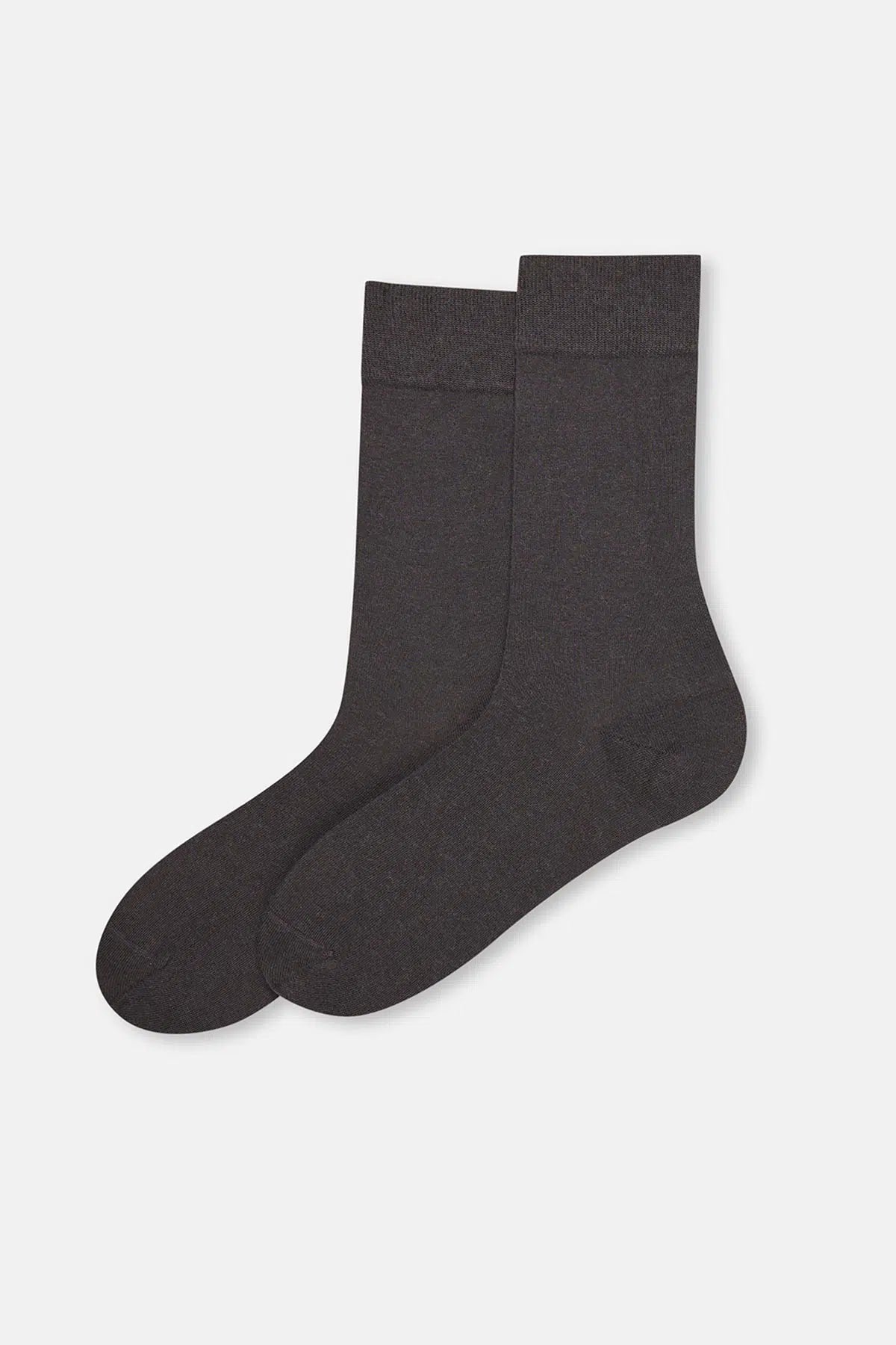 Füme Erkek Basıc Yün Çorap