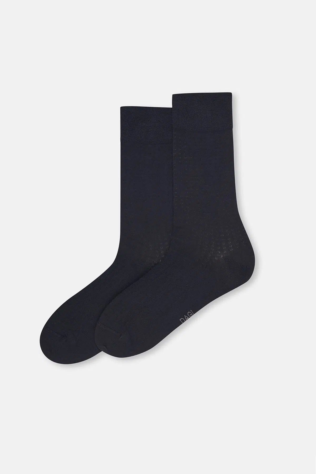 Antrasit-Lacivert Erkek 2'li Mını Desen Modal Çorap