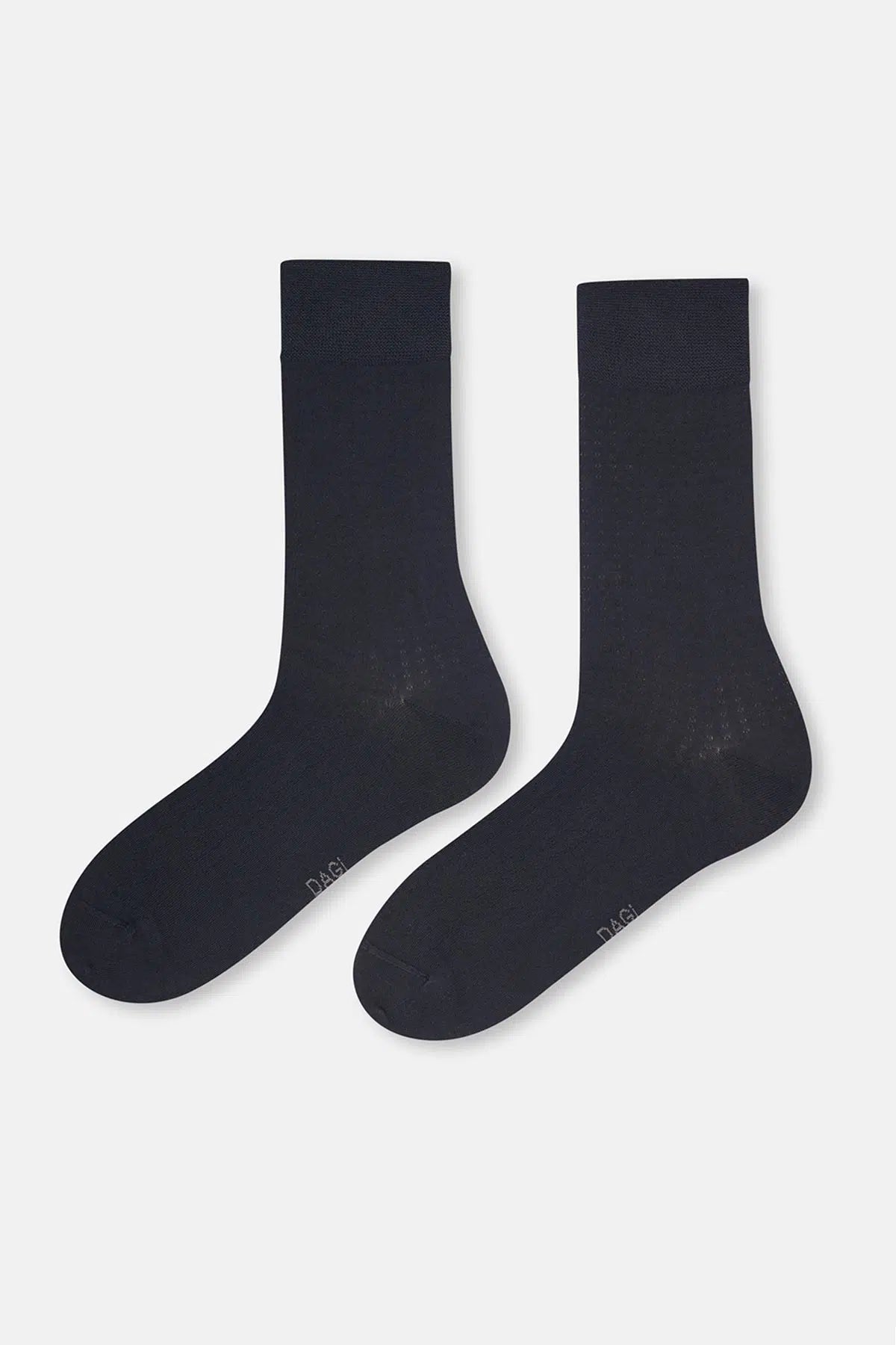 Antrasit-Lacivert Erkek 2'li Mını Desen Modal Çorap