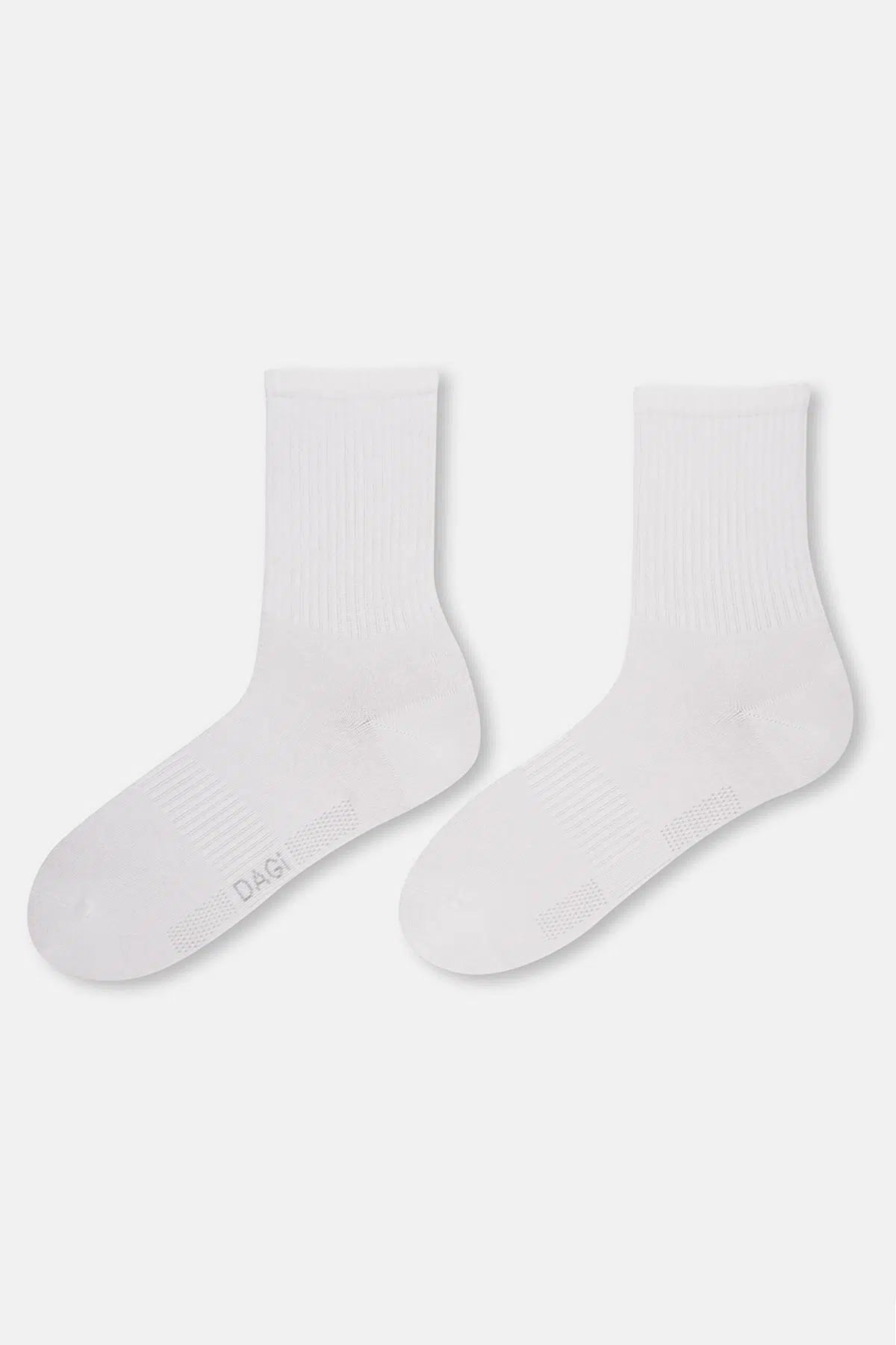 Beyaz Erkek Coolmax Spor Çorap
