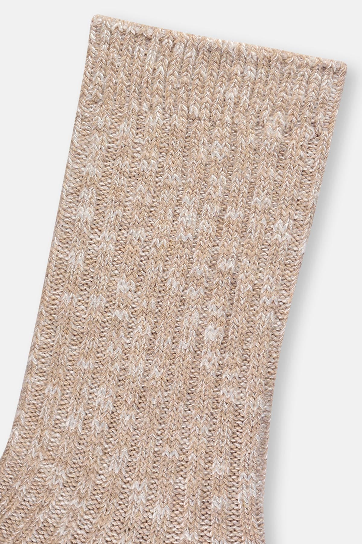 Bej Kadın Pamuklu Kışlık Çorap