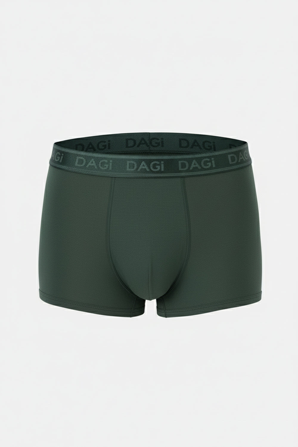 Yeşil 3'lü Desenli Micro Modal Boxer