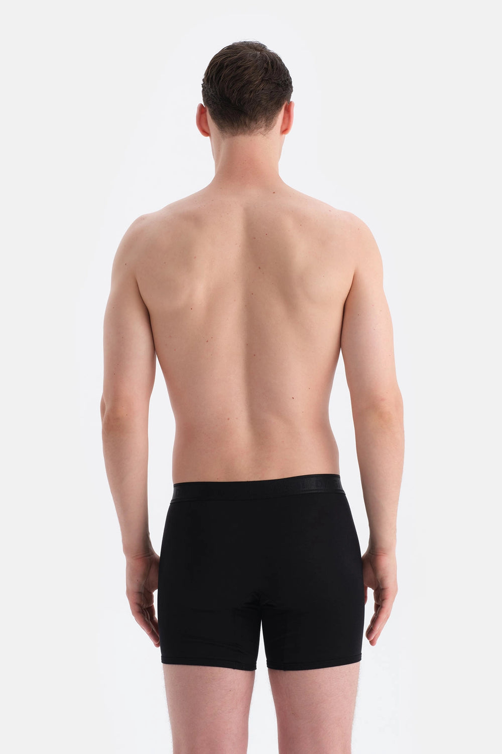 Siyah Düz Micro Modal Boxer