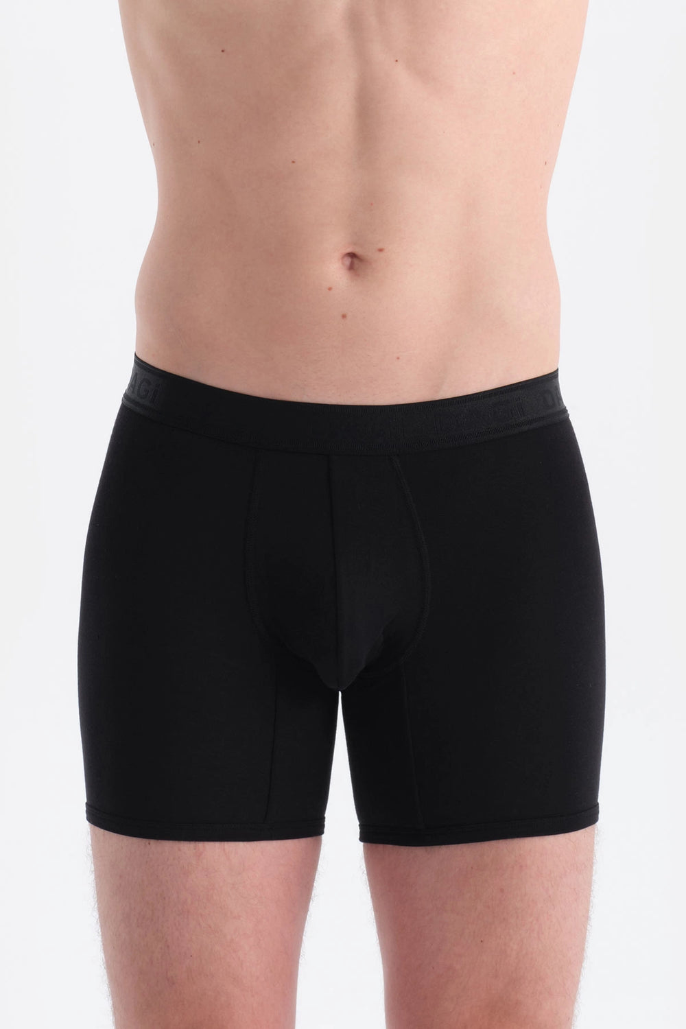 Siyah Düz Micro Modal Boxer