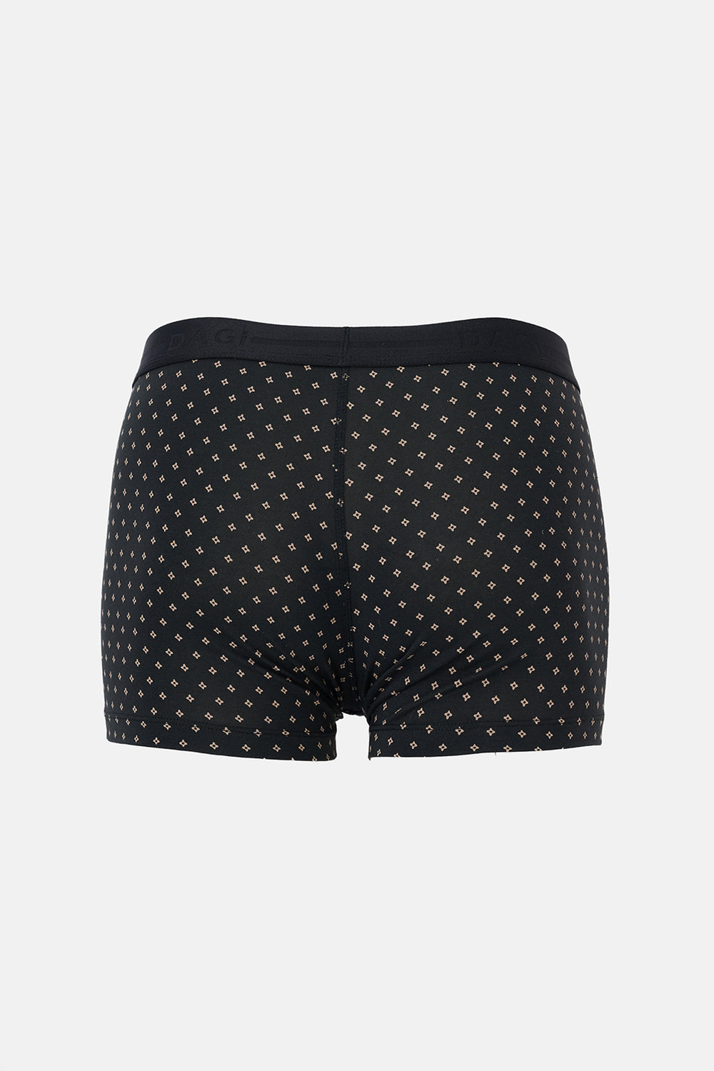 Gri Desenli Micro Modal Boxer