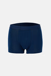 Lacivert 2'li Desenli Pamuk Boxer