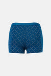 Lacivert 2'li Desenli Pamuk Boxer