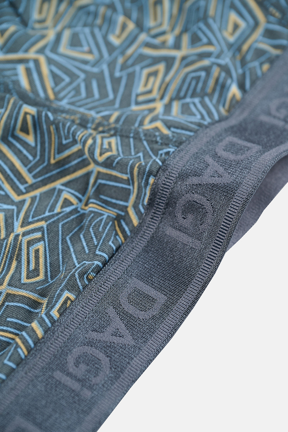 Koyu Indigo Desenli Micro Modal Boxer
