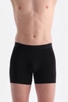 Siyah 5210 Düz Pamuk Boxer