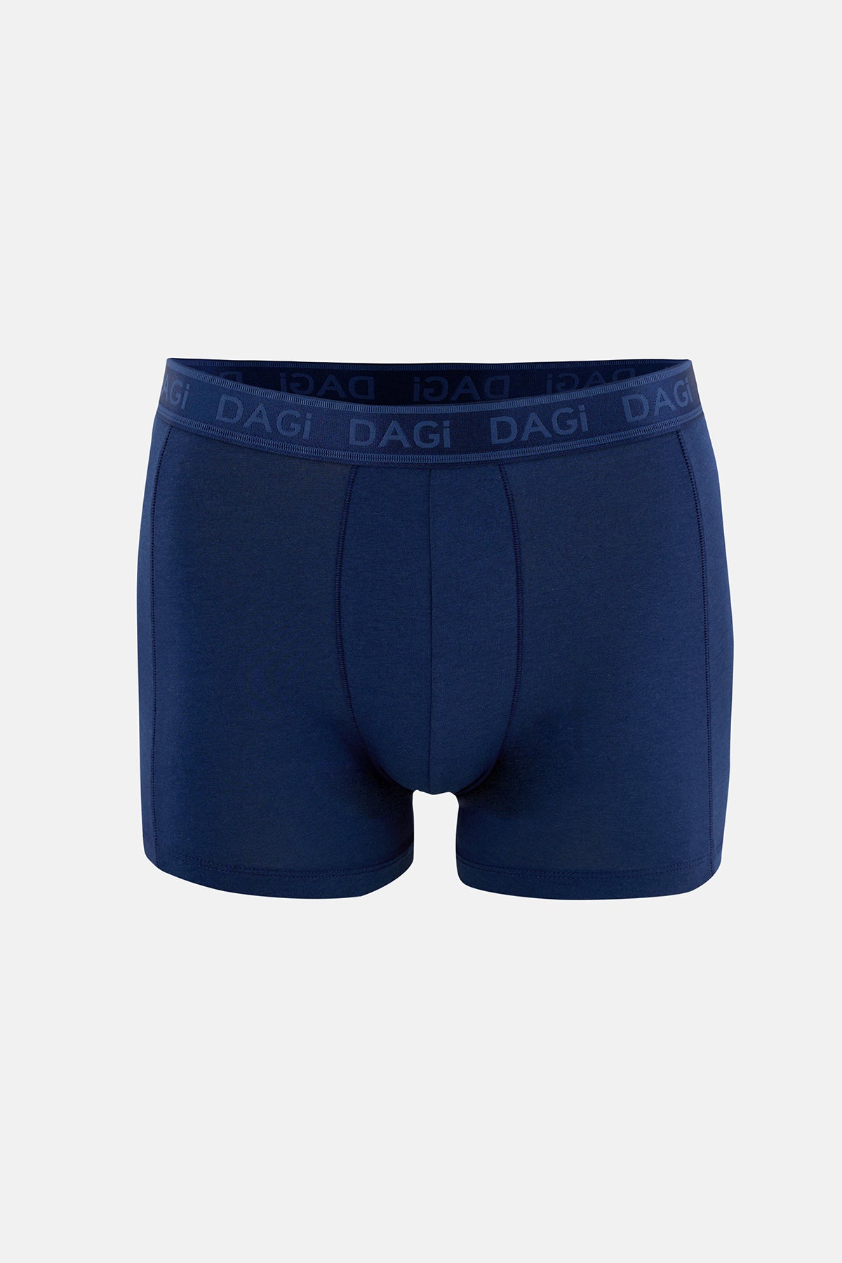 Lacivert-Mavi Düz Micro Modal Boxer