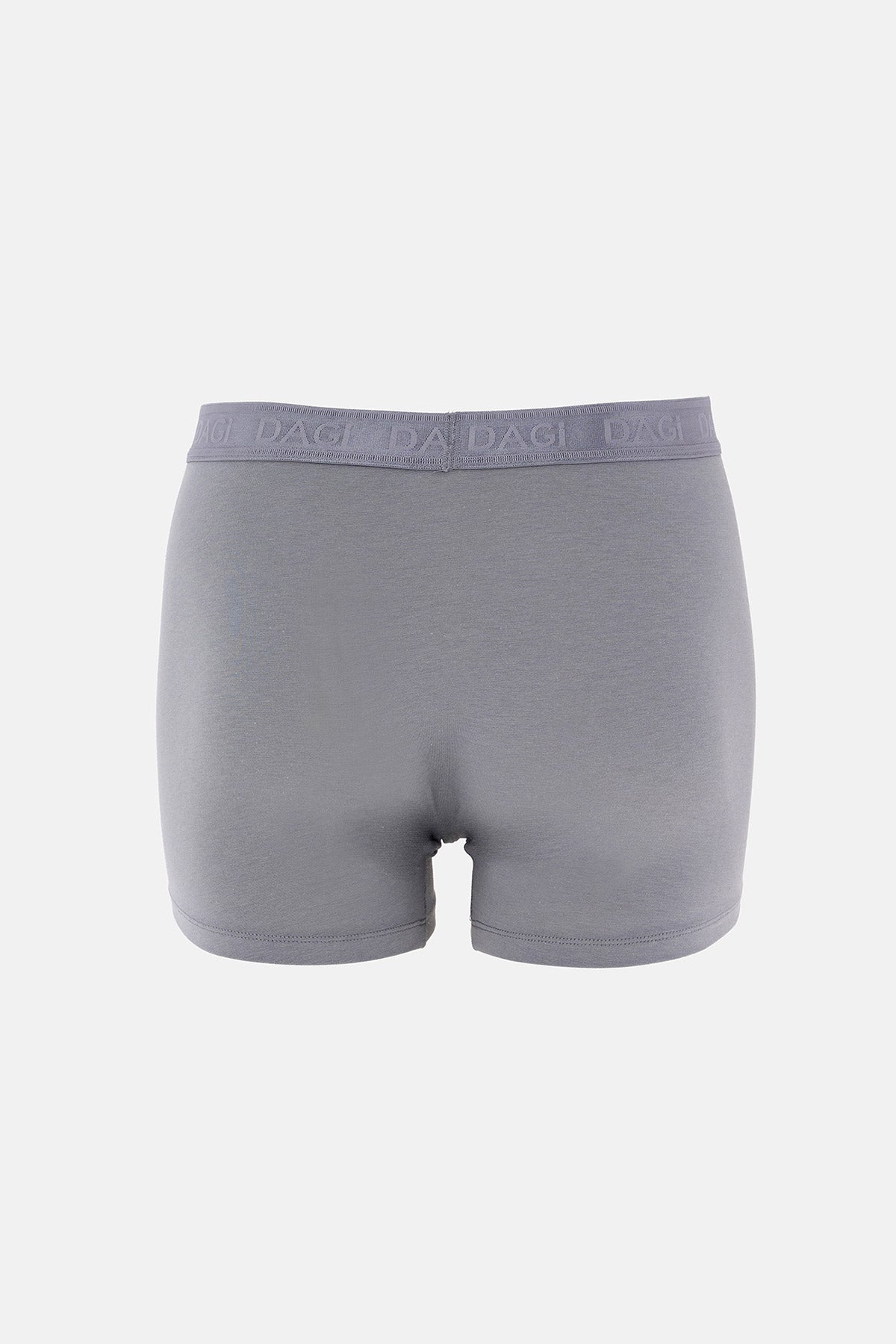 Gri Düz Micro Modal Boxer