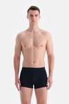 Lacivert Düz Micro Modal Boxer