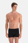 Siyah Düz Micro Modal Boxer