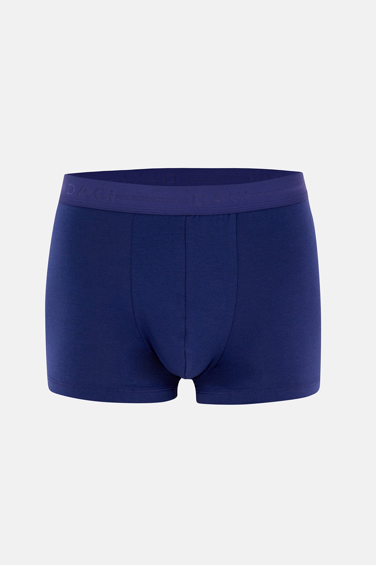 Lacivert Düz Pamuk Boxer