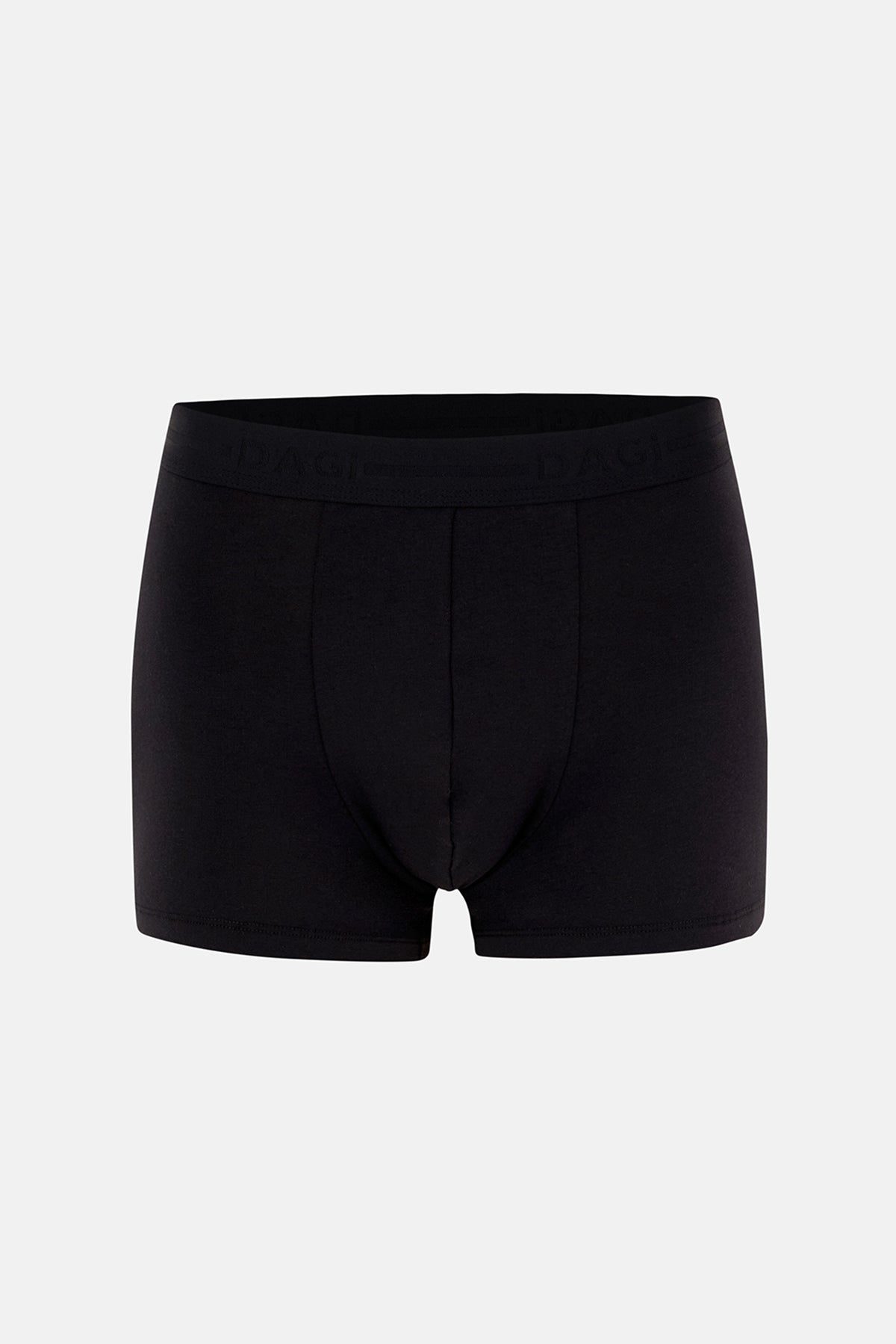 Siyah 2'li Desenli Pamuk Boxer