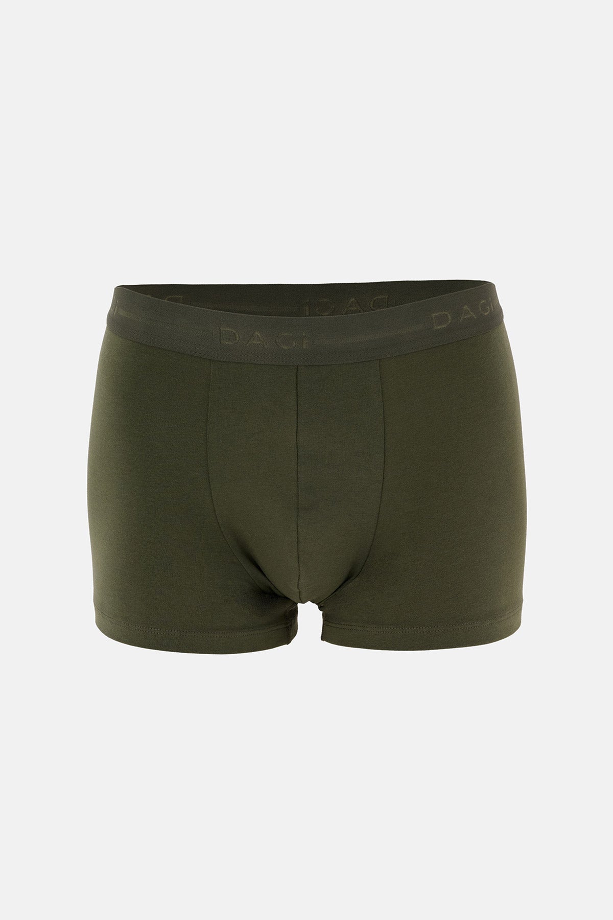 Koyu Kahve 5210 2'li Desenli Pamuk Boxer