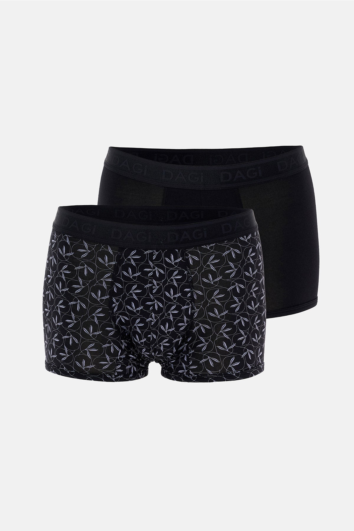 Siyah 4210 Desenli Micro Modal Boxer
