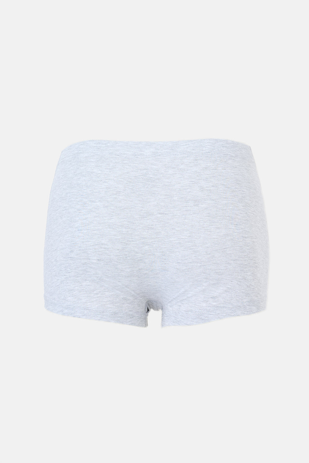 Beyaz-Gri 2'li Kumaş Kaplama Basic Boxer