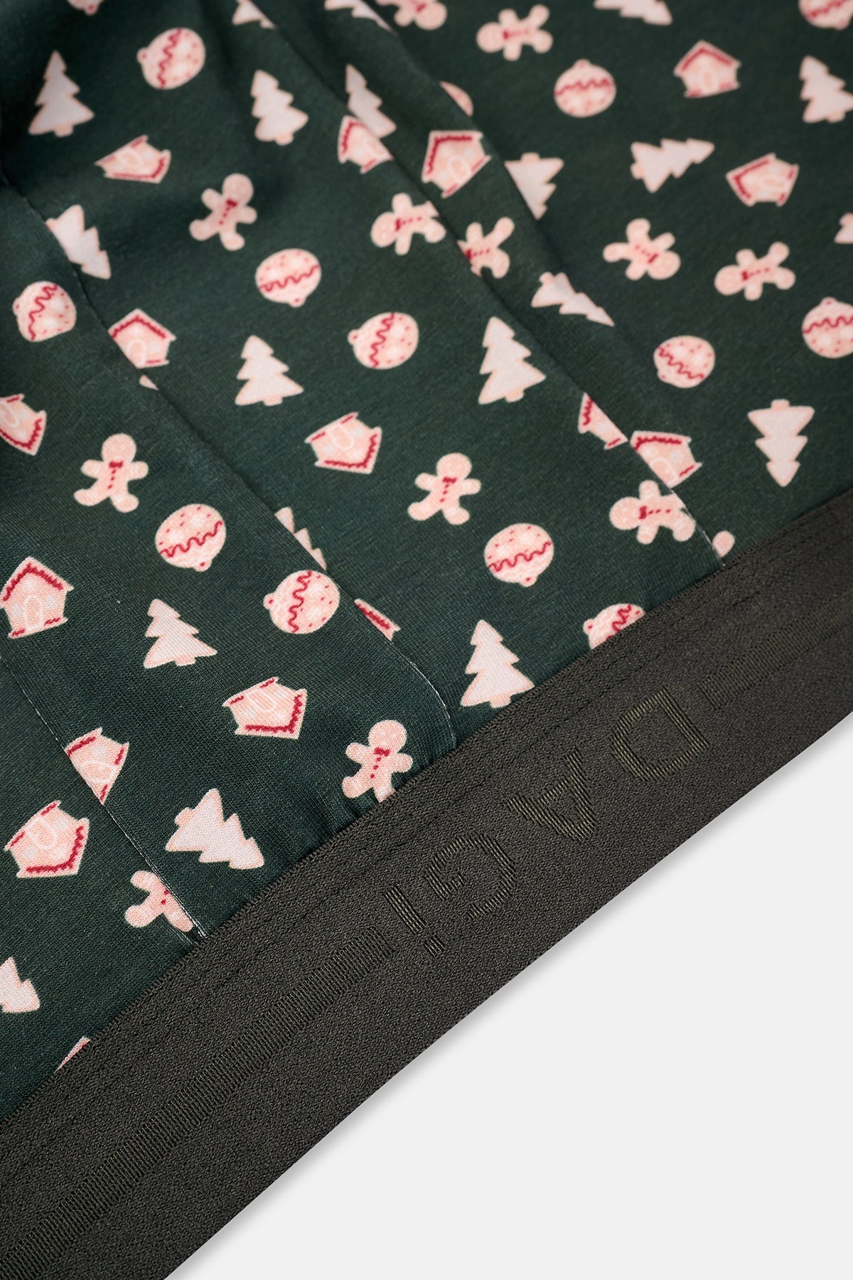 Kırmızı-Yeşil 5210 2'li Desenli Pamuk Boxer