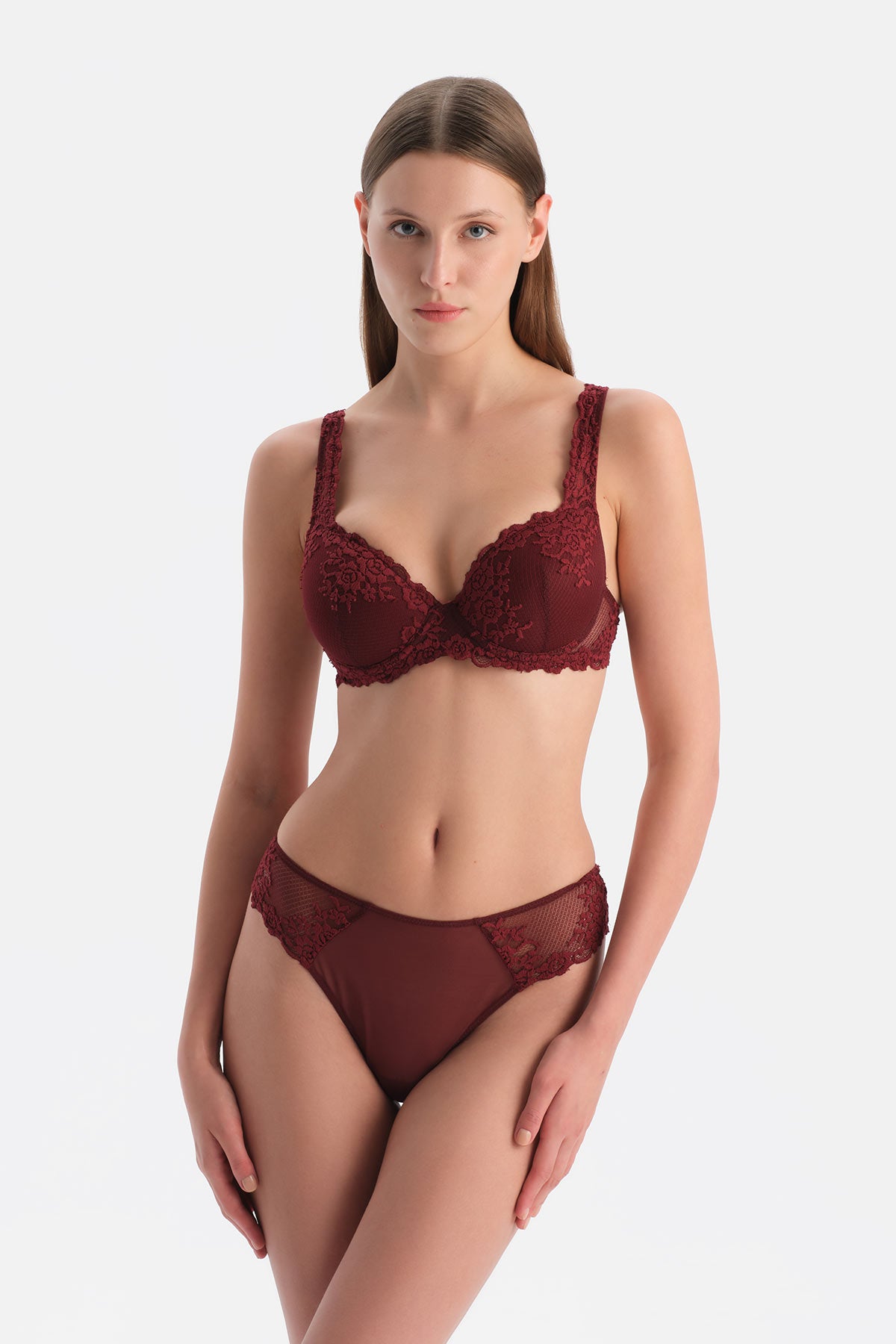 Bordo Dantelli Brazilian Külot