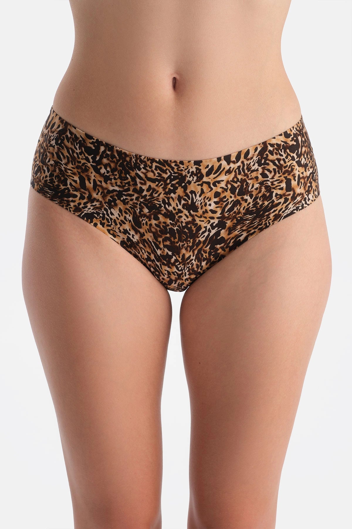 Açık Kahve Lazer Kesim Yapıştırma Hıpster