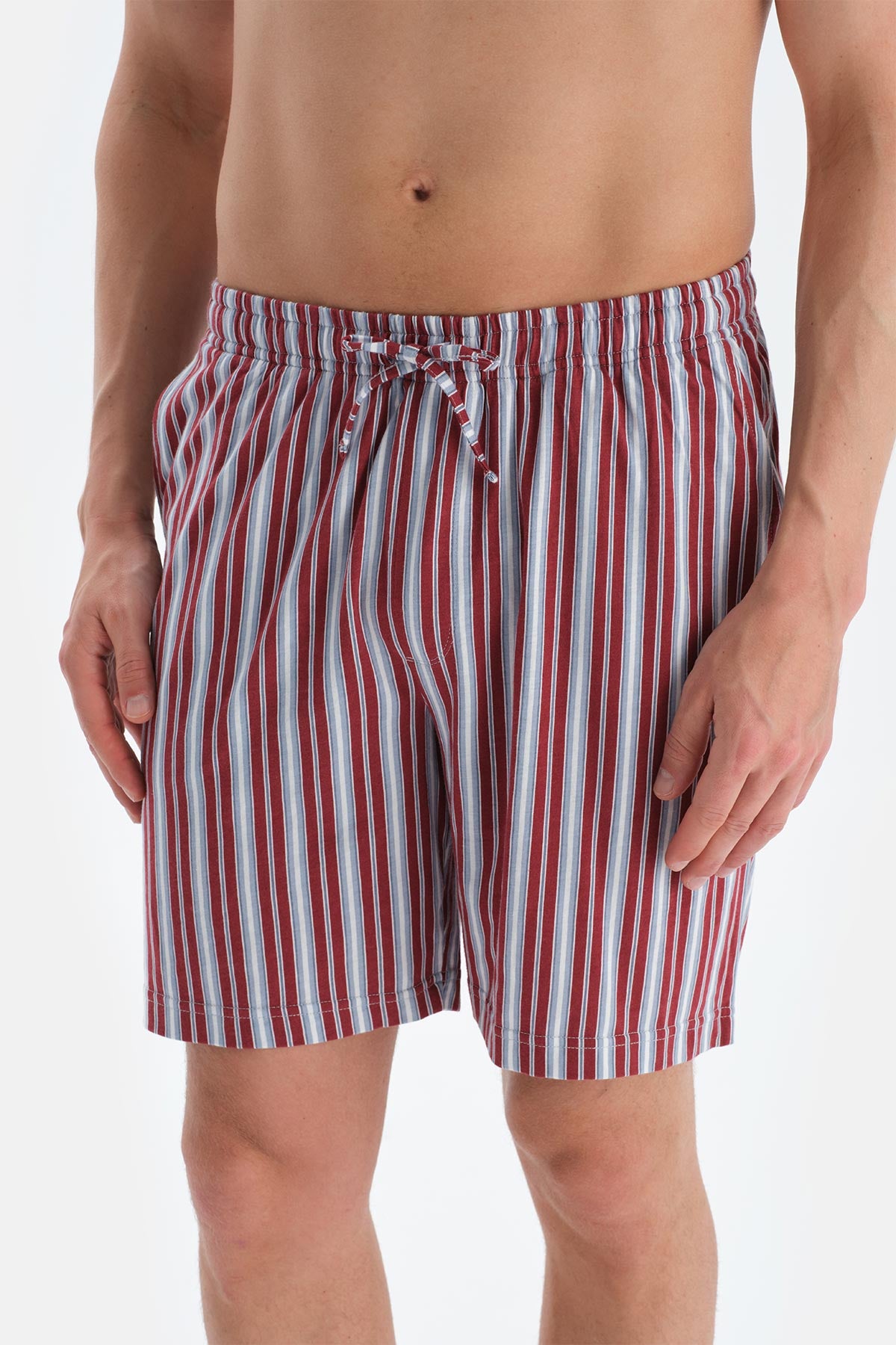 Multicolor Penye Modal Ikili Şort