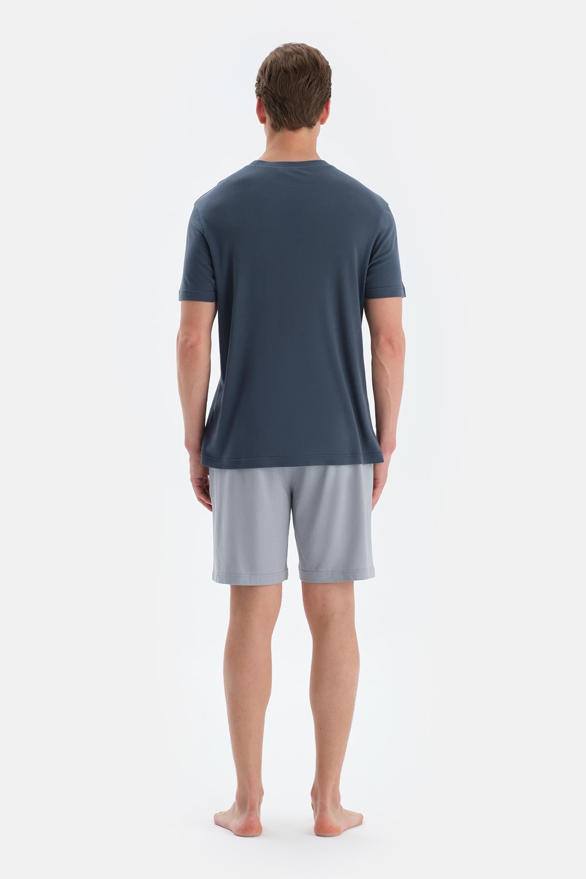 Multicolor Penye Modal Ikili Şort