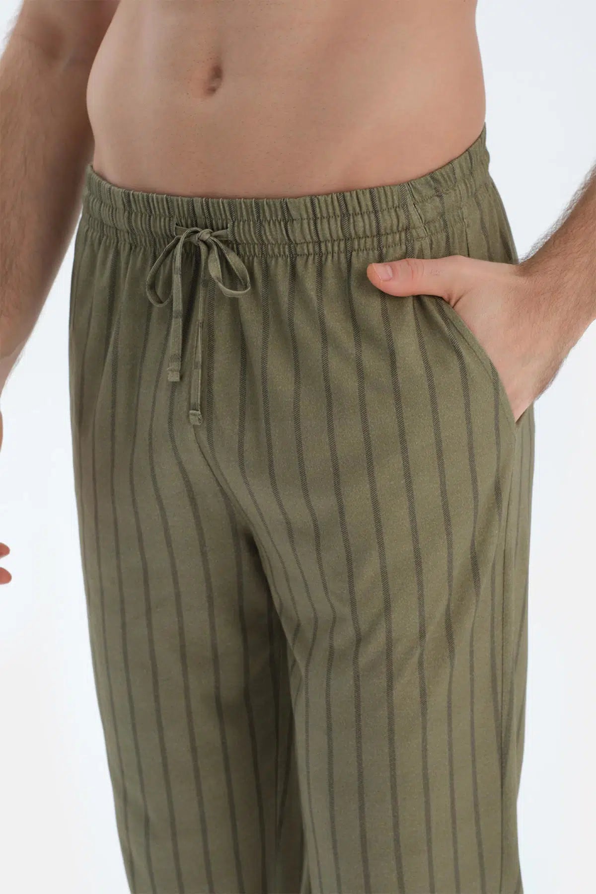 Antrasıt Kısa Kollu Dikiş Detaylı Tişört Pantolon Pijama Takımı