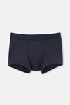 Kırmızı-Lacivert 3'lü Desenli Micro Modal Boxer