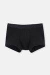 Gri-Siyah 3'lü Desenli Micro Modal Boxer