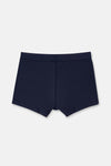 Lacivert 5210 3'lü Düz Pamuk Boxer
