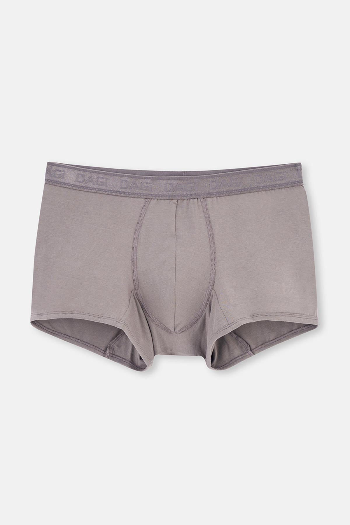 Gri Düz Micro Modal Boxer