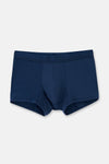 Açık Mavi-Lacivert 3'lü Desenli Micro Modal Boxer