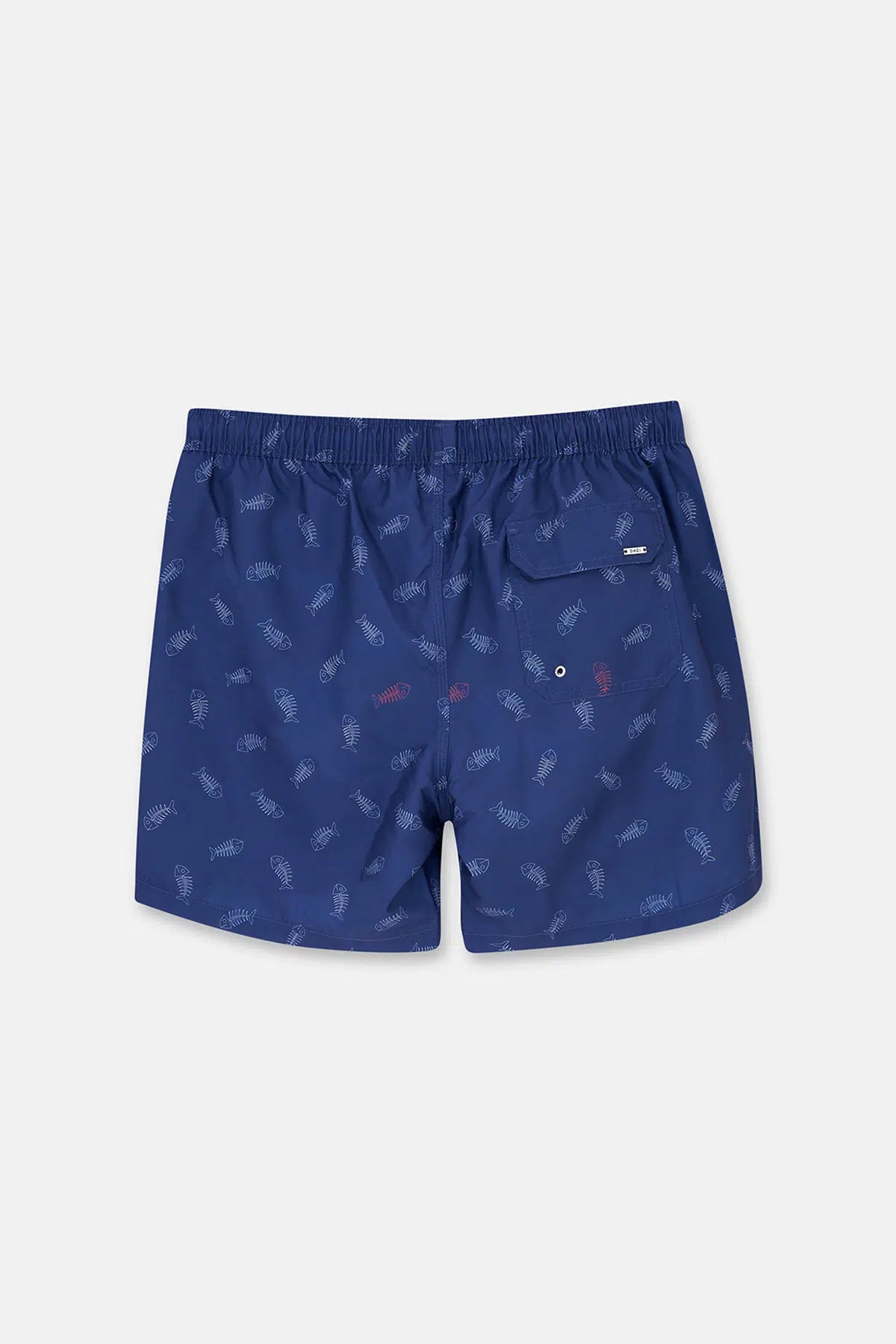 Multicolor Kılçık Balık Des. Orta Şort