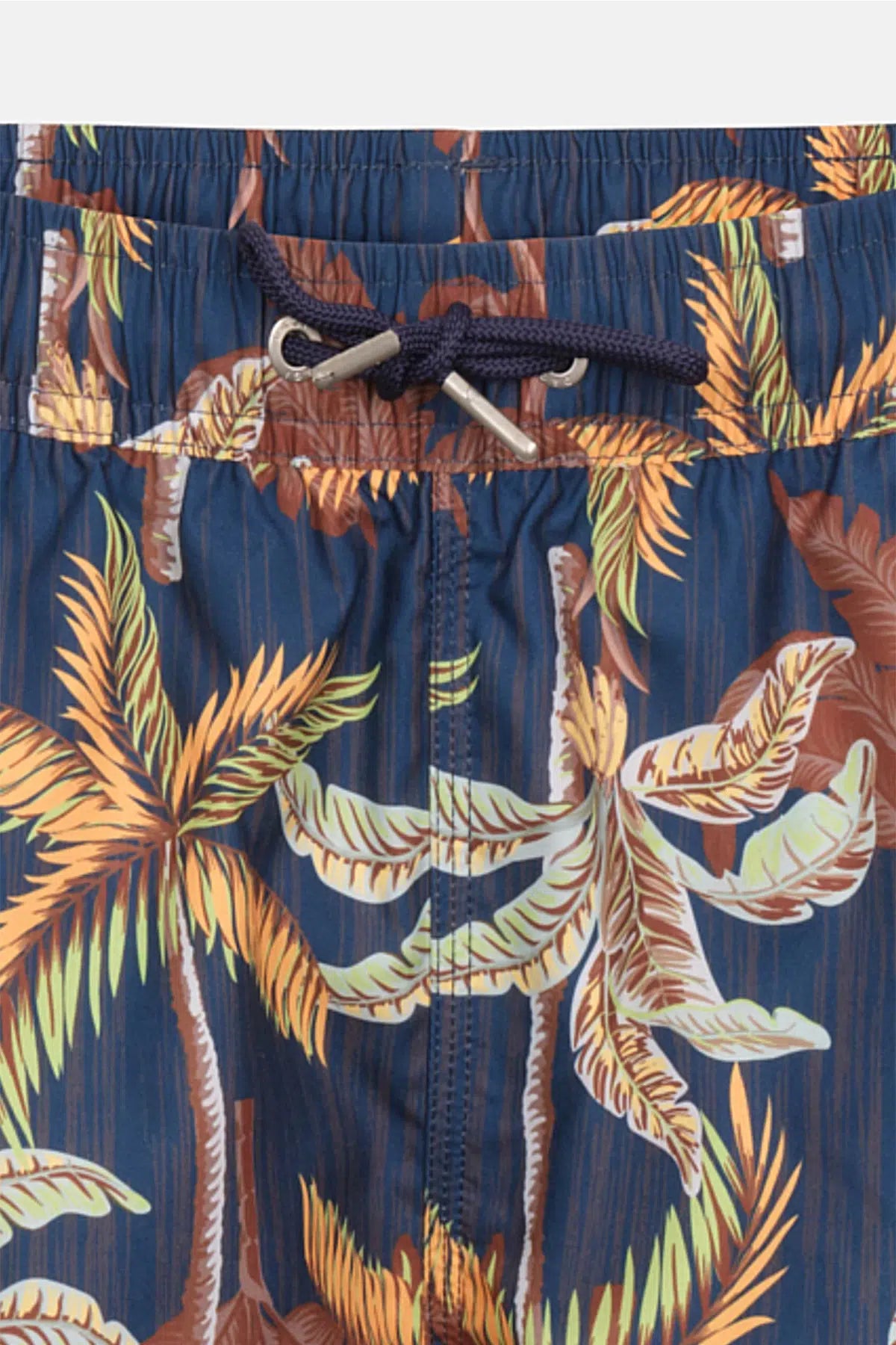 Multicolor Yaprak Des. Orta Şort