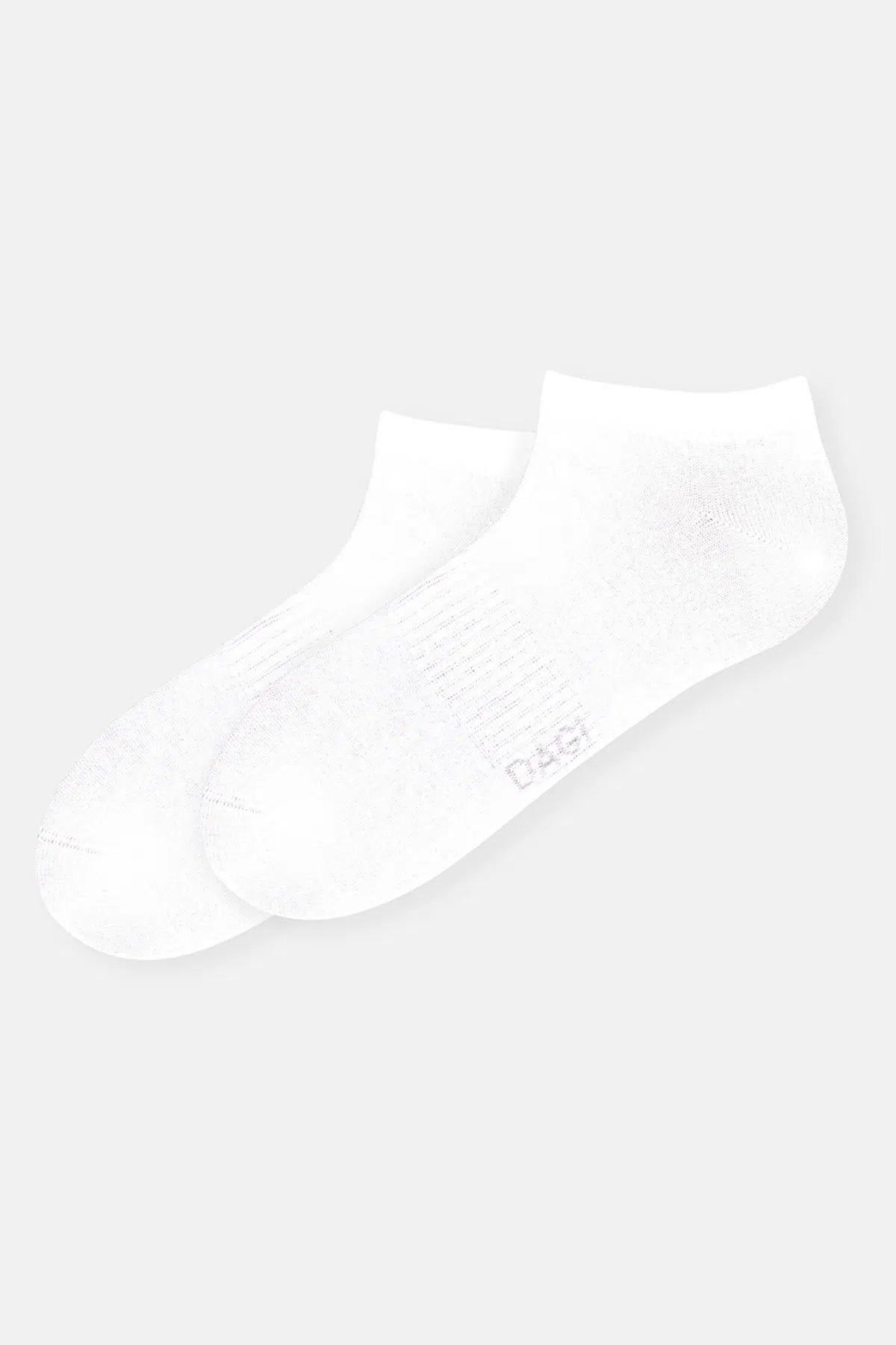 Beyaz Erkek Spor Çorap 2'li